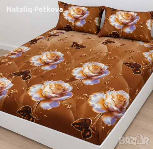 спални комплекти с ластик - 3 части , снимка 6 - Спално бельо - 56378355
