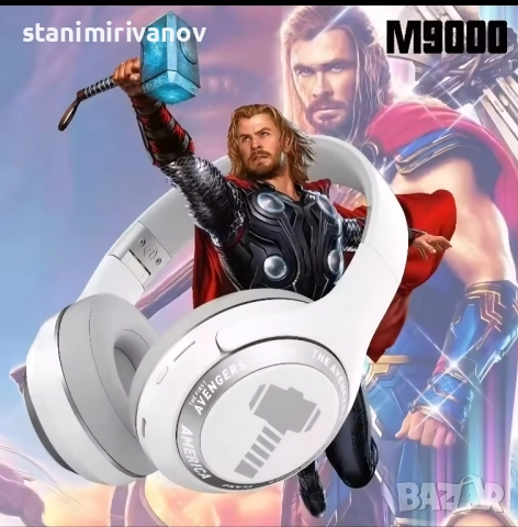 Marvel слушалки , снимка 2 - Bluetooth слушалки - 52327014