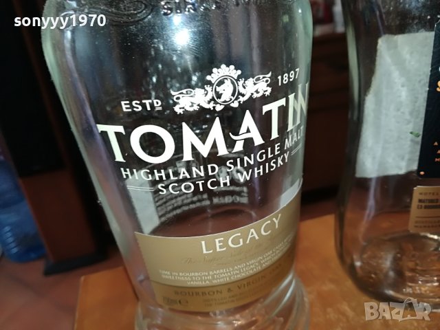 TOMATIN/BALLANTINES/JURA-3 ПРАЗНИ ШИШЕТА ЗА КОЛЕКЦИЯ 1905231037, снимка 2 - Колекции - 40755190