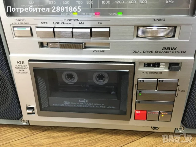 Sony CFS-F40, снимка 2 - Радиокасетофони, транзистори - 50934849