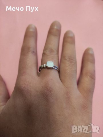 Стар сребърен пръстен (75), снимка 3 - Пръстени - 38975269