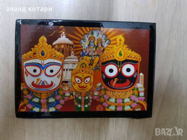 Джаганнатх- Снимка на дърво за окачване на стена, снимка 4 - Картини - 35813101