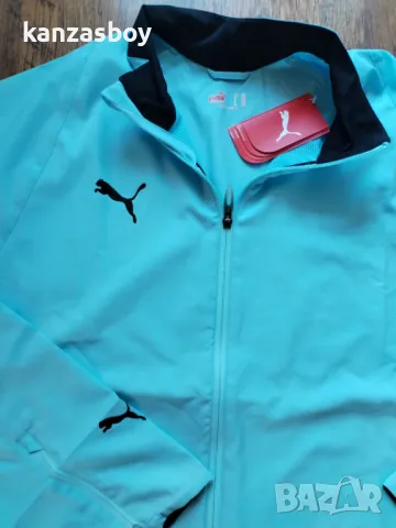 puma woven jacket crystal blue - страхотно мъжко горнище НОВО размери С/ХЛ/2ХЛ, снимка 2 - Спортни дрехи, екипи - 49362562