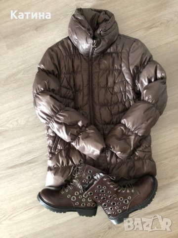 НОВО Yessica яке с пух+боти 