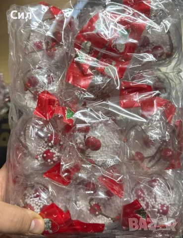 Коледни играчки за елха