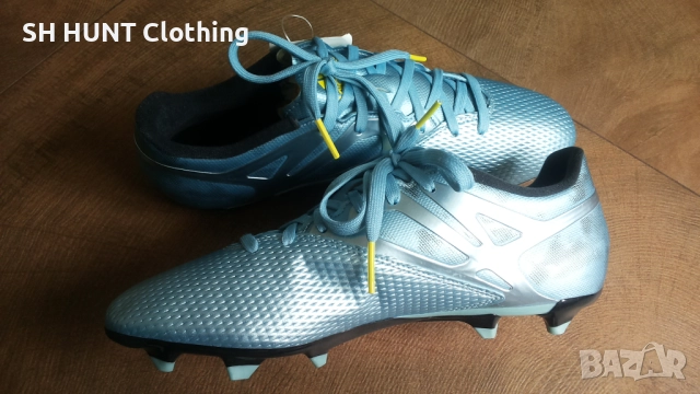 Adidas MESSI 15.3 Blue FG/AG Matte Ice Metallic Football Boots EUR 43 1/3 / UK 9 бутонки 212-14-S, снимка 7 - Футбол - 52228385