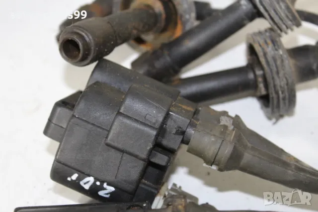 Бобина Рено Лагуна 1 2.0i Renault Laguna 1 2526051A  2526052A комплект с кабелите, снимка 4 - Части - 49323460