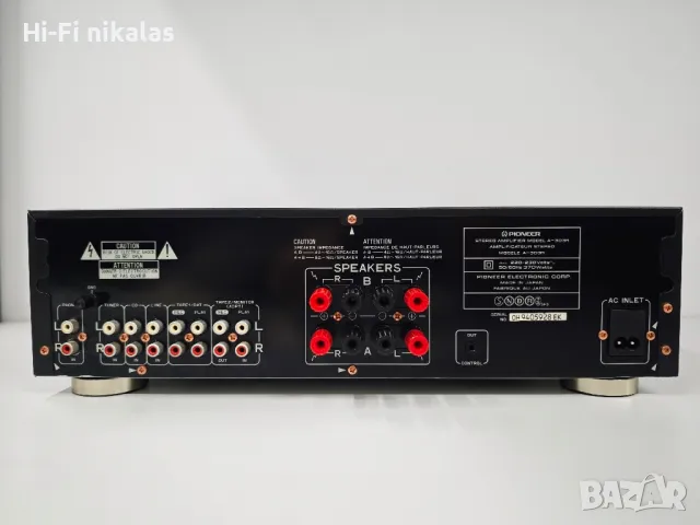 стерео усилвател PIONEER A-303R, снимка 5 - Ресийвъри, усилватели, смесителни пултове - 49645526
