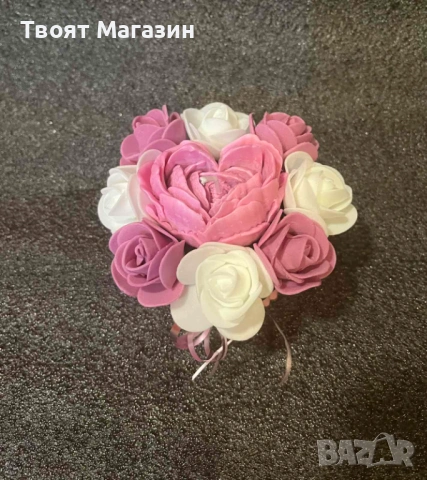 🌷 Бутиково изкушение в кашпа 🌷, снимка 6 - Подаръци за жени - 53231291