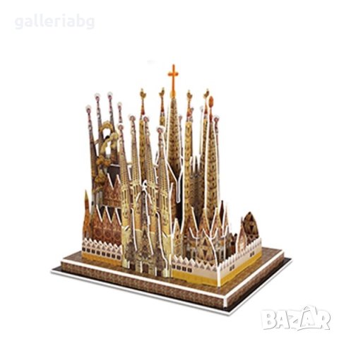 3D пъзел: Sagrada Familia - Саграда Фамилия (3Д пъзели), снимка 1 - Игри и пъзели - 39319350