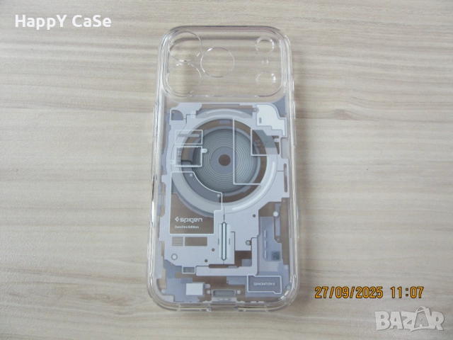 Apple iPhone 17 / Pro / Max / Air / SPIGEN Ultra Hybrid Zero One MagSafe Кейс гръб калъф , снимка 14 - Калъфи, кейсове - 51812171