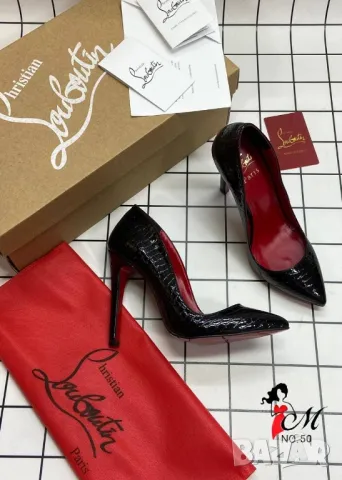 обувки на ток christian Louboutin , снимка 3 - Дамски обувки на ток - 50345760