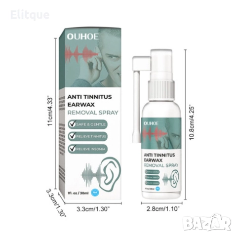 Почистващ спрей за уши за облекчаване на болката и шума в ушите, снимка 3 - Други - 52902585