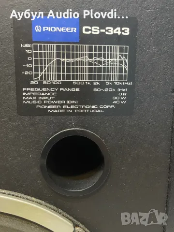 Pioneer CS-343 Тонколони , снимка 5 - Тонколони - 50410086