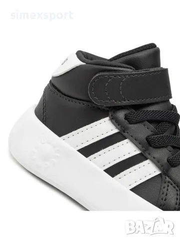 ДЕТСКИ КЕЦОВЕ ADIDAS GRAND COURT MID I, снимка 3 - Детски маратонки - 47544380