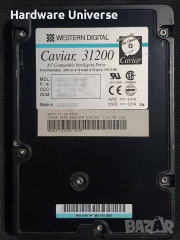 WD Caviar 31200, снимка 1 - Твърди дискове - 38857780