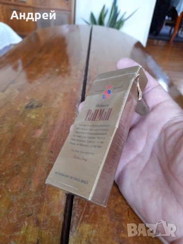 Стара кутия от цигари Pall Mall, снимка 2 - Колекции - 42181390