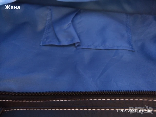 Пътна чанта от велур, снимка 7 - Чанти - 50671303