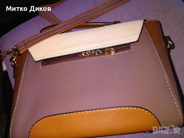 Cressberry нова маркова кожена чанта 27х19х12см, снимка 6 - Чанти - 44202436