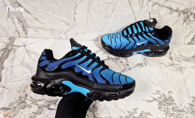 Мъжки маратонки Nike в синьо, снимка 2 - Маратонки - 56020618