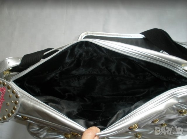  чанта / сак, марка Betsey Johnson материя еко кожа, размер 70/ 55 см, снимка 6 - Чанти - 34482191