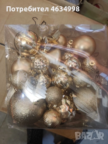 Коледна декорация, 45 броя - SD37, снимка 5 - Декорация за дома - 52374656