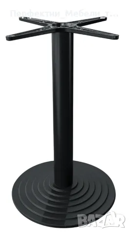 основа за маса,крак за маса,стойка за маса-черен цвят,черна,различни височини и големини, снимка 12 - Обзавеждане за заведение - 49673819