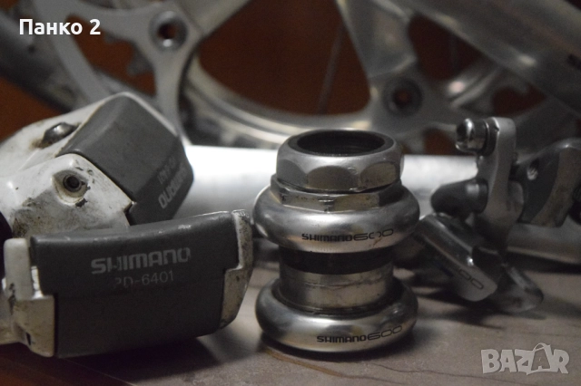 Ретро Шосеен Монтаж Shimano 600 Tricolore 6400 7 Скорости, снимка 2 - Велосипеди - 52164891