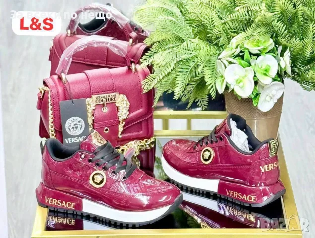 Versace Дамски Маратонки👟Дамски Спортни Обувки Версаче - Различни Цветове Код SEM-21, снимка 4 - Маратонки - 55721501