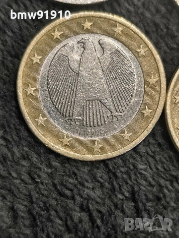 Колекционерски 1 и 2 евро с буква А, снимка 4 - Нумизматика и бонистика - 53655962