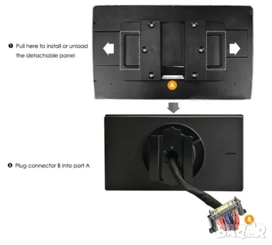 10" 1-DIN мултимедия с Android 13, 8-core, 4/64GB, 1280х720 QLED, RDS, снимка 7 - Аксесоари и консумативи - 47418809