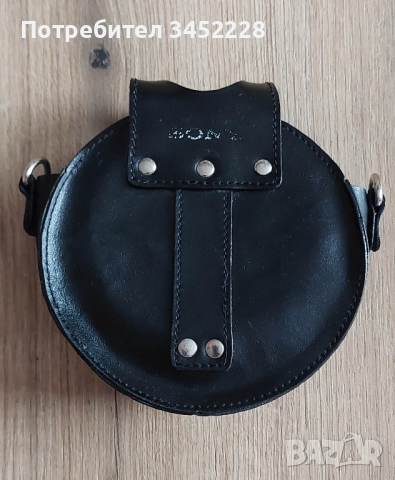 манерка с кожен калъф за ценители отлична , снимка 5 - Антикварни и старинни предмети - 51627823