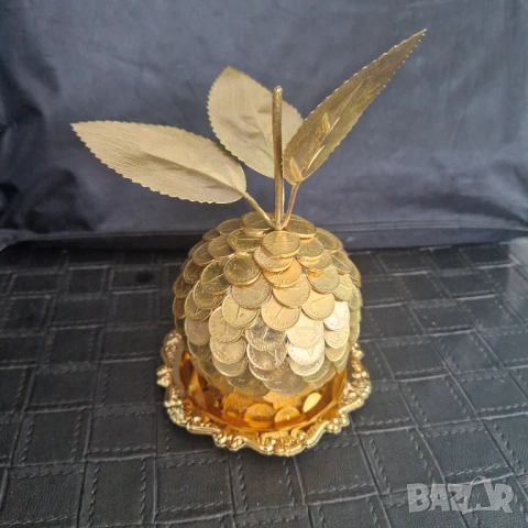 Златна ябълка на изобилието и парите, снимка 9 - Декорация за дома - 28058723