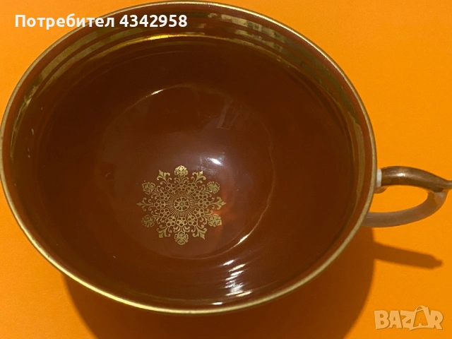 Винтидж порцеланова чаша J. Kronester Bavaria – 1961 г., снимка 5 - Антикварни и старинни предмети - 53698725