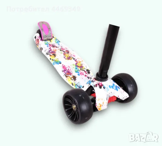 Тротинетка със светещи колела, снимка 5 - Скутери и тротинетки - 50240071