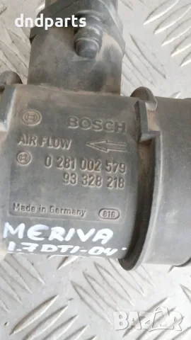 Дебитомер Opel Meriva 1.7D 2004 0281002579 93328218 Meriva A (2003-2010), снимка 2 - Части - 56229410