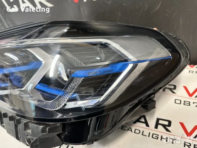 Фар фарове ляв Bmw X3 G01 X4 G02 LCI far farove Бмв х3 Г01 Х4 Laser, снимка 2 - Части - 50678868