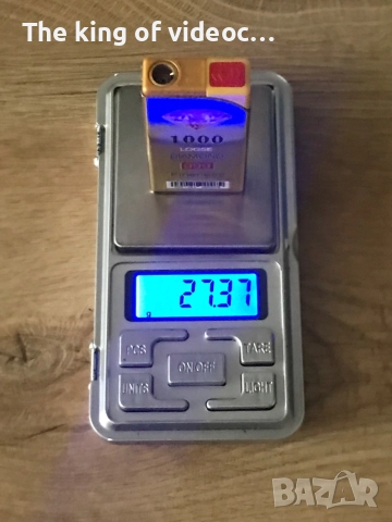 Метална златиста запалка против вятър, снимка 7 - Запалки - 52373187