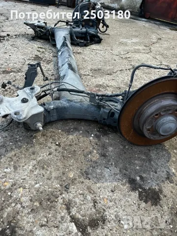 Заден мост за Renault Talisman 2016 1.6d задна греда, леген за резервнара гума и помпа в резервоара, снимка 3 - Части - 49535274