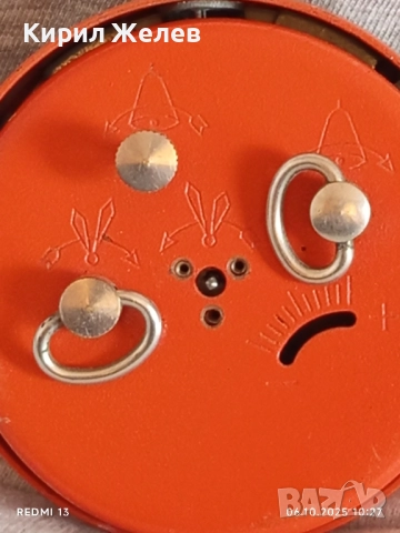 Стар механичен будилник СЛАВА СССР за части ремонт КОЛЕКЦИЯ 46938, снимка 6 - Антикварни и старинни предмети - 51958724