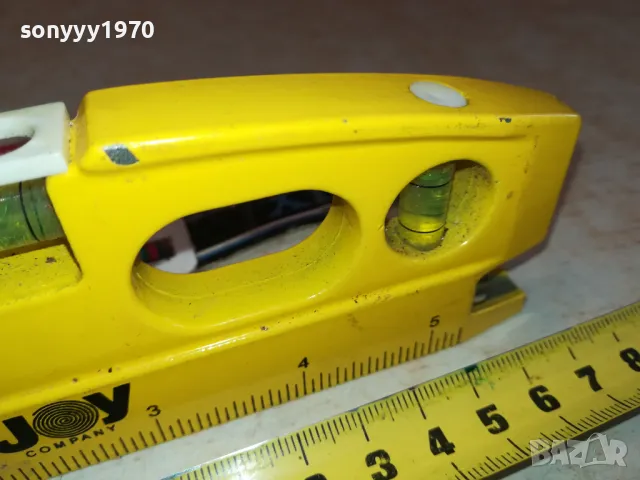 JOY COMPANY-МЕТАЛЕН НИВЕЛ С LED LASER-ВНОС SWISS 0602251004, снимка 16 - Други инструменти - 48988706