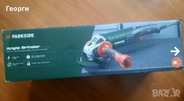 Чисто нов ъглошлайф Parkside pws 125 I8