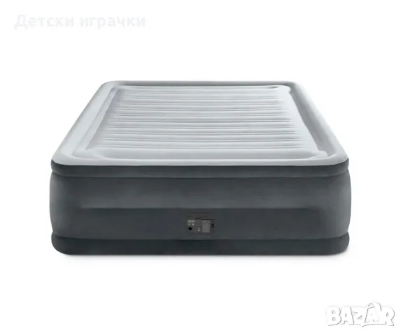 Матрак надуваем с вградена помпа Intex, 152х203х56см, Comfort-Plush High Rise , снимка 12 - Надуваеми легла - 50075960