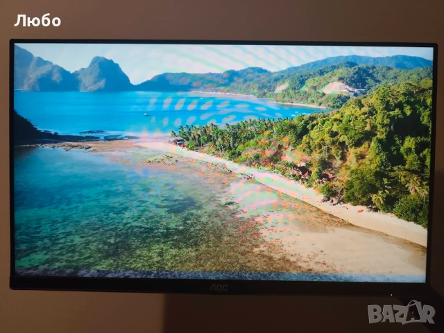 Продавам работещ монитор с дефект AOC 24G2SPAE/BK, 23.8" (60.45 cm) IPS панел, 165Hz, Full HD, снимка 8 - Монитори - 51597736