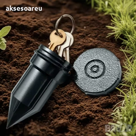 2 бр. Кутия за съхранение за ключове за градина безопасен скрит сейф контейнер против кражба камуфли, снимка 11 - Градински инструменти - 53873928