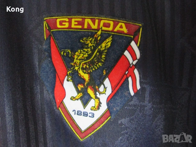винтидж фланелка Genoa ITALIA дълъг ръкав Манчестър Юнайтед Nike Manchester United , снимка 2 - Футбол - 53683505