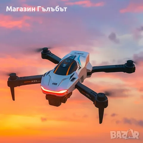 Сгъваем дрон A88 с двойна 1080P камера и интелигентни функции за управление, снимка 8 - Дронове и аксесоари - 56113174