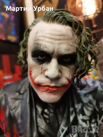 JOKER Dark Knight бюст  , снимка 2 - Колекции - 48698538