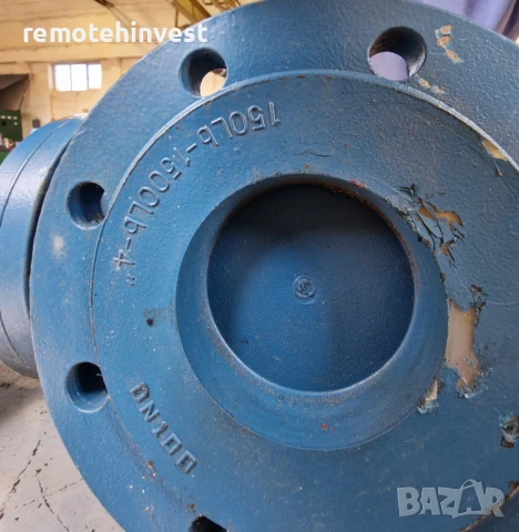 Спирателен Кран  с хидравличен цилиндър/ Индустриална Арматура / Siebeck - Rexroth , снимка 5 - Други машини и части - 51344523