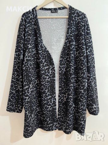 Макси еластична дълга мека наметка с отворени страници, снимка 1